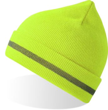 Atlantis | Bezpečnostní pletená čepice yellow fluo onesize