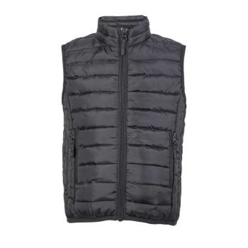 SOL'S STREAM BW KIDS' - LIGHTWEIGHT PADDED BODYWARMER Black 8A