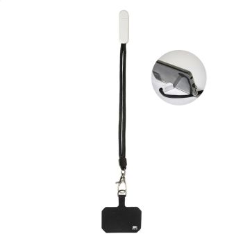 CuffStand náramok z RPET s držiakom na mobil white