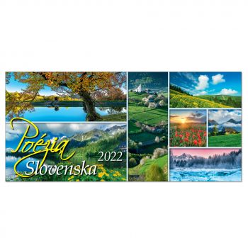 Stolový Kalendár Poézia Slovenska 2022