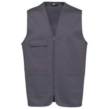 UNISEX POLYCOTTON MULTI-POCKET VEST Convoy Grey M