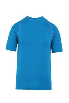 ADULT SURF T-SHIRT Aqua Blue M