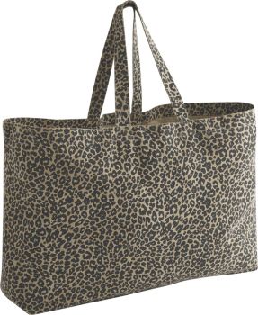 Westford Mill | Velká plátěná taška "Leopard" vintage leopard print onesize