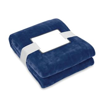 LOGAN Fleecová deka RPET 280 gr/m² blue