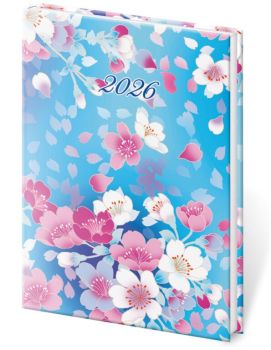 Vreckový diár A7 Vario Lyra Blossom