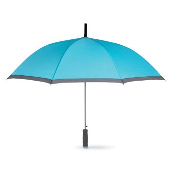 CARDIFF Deštník s EVA rukojetí turquoise