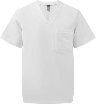 Onna | Pánský strečový kazak s výstřihem do V vital white L