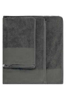 ORGANIC BATH TOWEL Iron Grey U