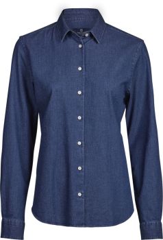 Tee Jays | Denim halenka s dlouhým rukávem blue denim 3XL