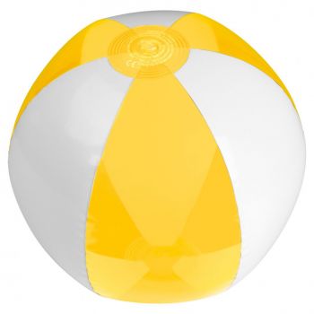 Dvojfarebná plážová lopta Yellow