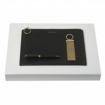Set Nina Ricci (ballpoint pen, key ring & clutch)