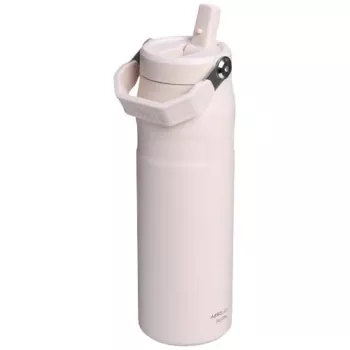 Láhev na vodu vyklápěcím brčkem o objemu 700 ml Stanley IceFlow™ 2.0 světle růžová