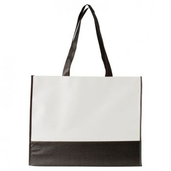 Non woven nákupná taška White