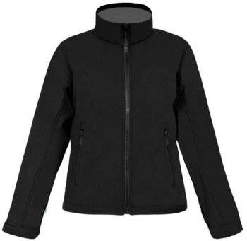 Promodoro | Dámská 3-vrstvá softshellová bunda black S