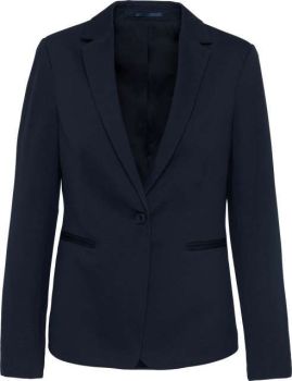 LADIES' KNIT JACKET Night Navy Heather 36