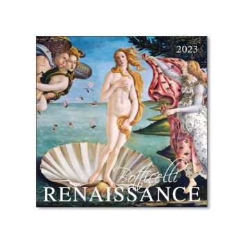 Nástenný kalendár Renaissance Botticelli 2023