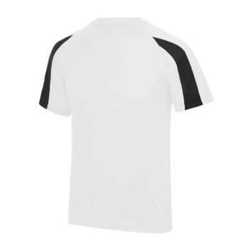 CONTRAST COOL T Arctic White/Jet Black M