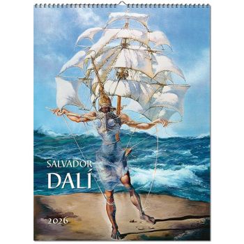 Nástenný kalendár Salvador Dalí 2026
