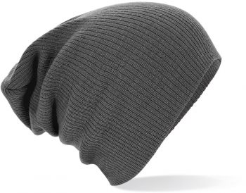 Beechfield | Dlouhá čepice smoke grey onesize