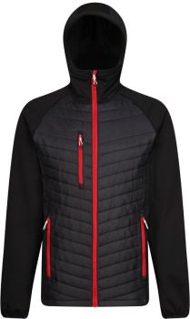 Regatta | Hybridní bunda "Navigate" black/classic red L