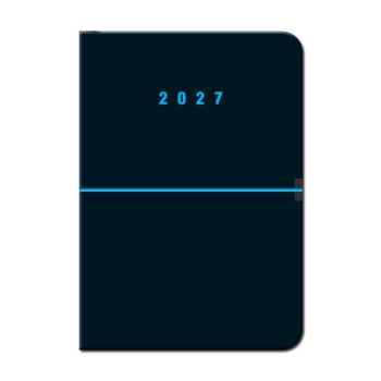 Týždenný diár A5 CAPRI Čierny 2027