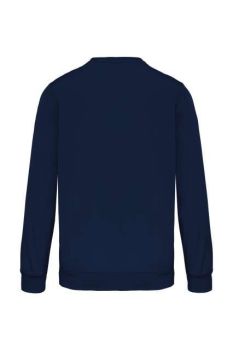 KIDS' POLYESTER SWEATSHIRT Sporty Navy/White 8/10