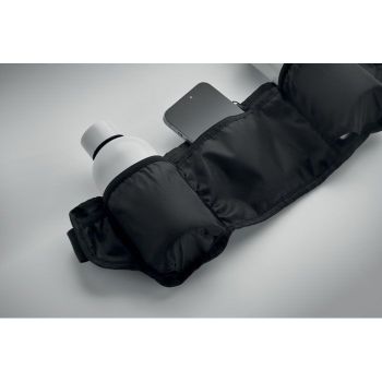 STEADY Sportovní ledvinka 420D RPET Černá