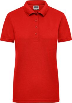 James & Nicholson | Dámské pracovní piqué polo red M