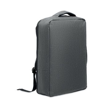LAUGAR Tenký batoh na notebook kamenně šedá