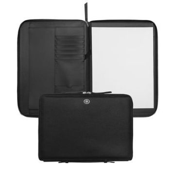 Conference folder zip A4 Regent Black