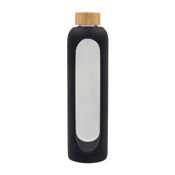 RICHMOND lahev z borosilikátového skla 1100 ml, černá