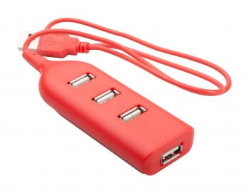 Ohm USB hub red
