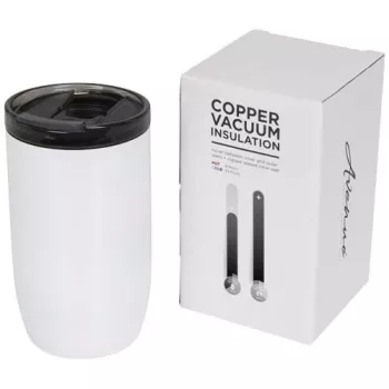 Termohrnek Lagom 380 ml s měděnou vakuovou izolací bílá