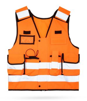 Korntex | Multifunkční vesta "Tactical" hi vis orange M/XL