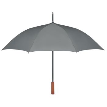 GALWAY 23" deštník, dřevěné držadlo grey