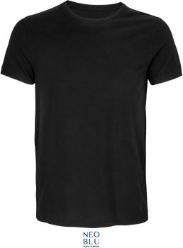 NEOBLU | Unisex piqué tričko deep black M