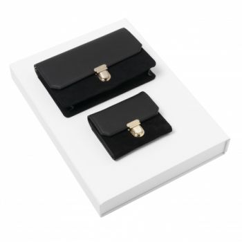 Set Montmartre Black (mini wallet & lady bag)