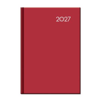 Denný diár A5 FALCON červený 2027