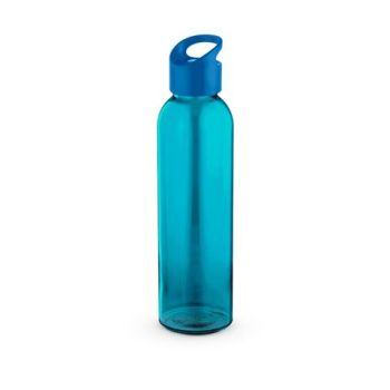 PORTIS GLASS. 500 mL sklenená fľaša Kráľovská modrá