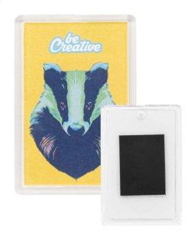 PrintMag Rect magnet na chladničku white