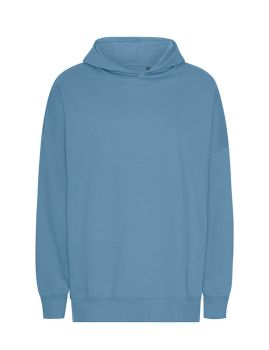 Neutral | Oversize mikina s kapucí bio IC "Tiger" dusty indigo XL