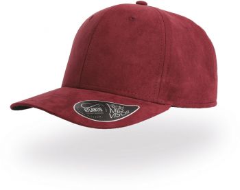 Atlantis | 6 panelová kšiltovka burgundy onesize