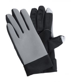 Vanzox dotykové športové rukavice grey , black