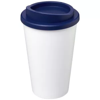 Hrnek s tepelnou izolací o objemu 350 ml Americano® modrá / bílá