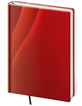 Týždenný diár A5 Vario Red design