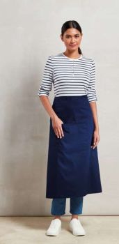 'COLOURS COLLECTION’ BAR APRON WITH POCKET Silver U
