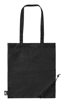 Lulu skladacia RPET nákupná taška black