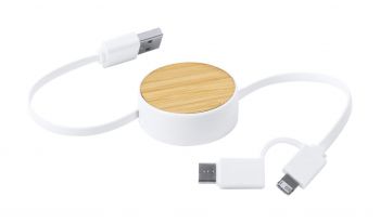 Grets USB nabíjací kábel beige