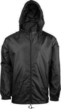 UNLINED WINDBREAKER Black L