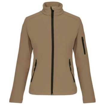 LADIES' SOFTSHELL JACKET Camel L